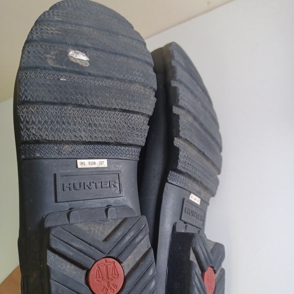Hunter The Original Clog Nebula Black Sz 7 - Picture 9 of 9